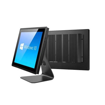 China 15 Inch RS232 Windows 10 Industrial Touch Screen POS Tablet All In One Industrial Computer for sale