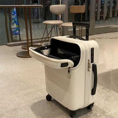 China Hot Sale New Design Candy Light Travel Trolley Luggage Suitcase Boarding Box Custom Design New Candy Universal Wheel Suitcase for sale