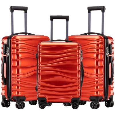 China Zipper Frame 20inch 24inch 28inch Travel Bag Set Luggage Bag Travel Trolley Luggage for sale