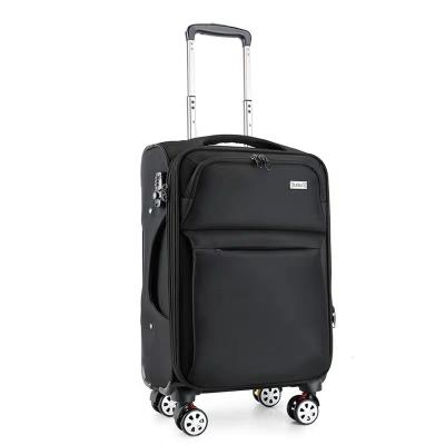 China Fashion Universal Canvas Pull Rod Oxford Cloth Luggage Wheel Male Manufacturer Wholesale Box Checked 32inch Suitcase for sale