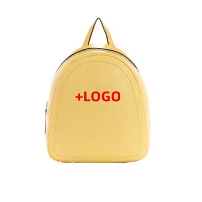 China Waterproof purchase 2022 simple small fresh outdoor leisure sports backpack pure color single pull large capacity can be customized LOGO for sale