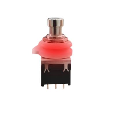 China Momentary SPST Foot Switch with RGB LED Illumination H170L2-20-3-2-23R-L-RG for sale