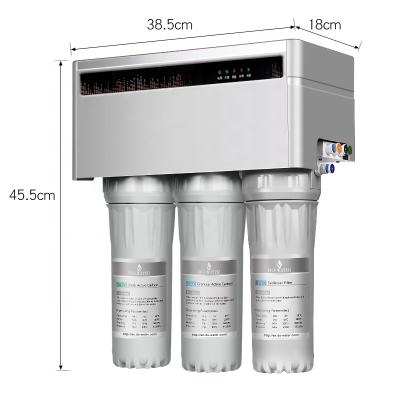 China Single Filter System Reverse Osmosis Sinks Hotel Kitchen Purifier 5 Stage RO Water Purifier Qatar for sale