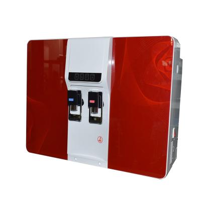 China Household Hot And Cold Wall Mount RO Office Cold / Cooling And Hot Water Purifier /cool Filter for sale