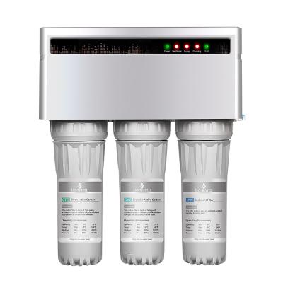 China Hot Selling Household Alkaline Home Use Household Alkaline 5 6 Stage RO 5 6 Reverse Osmosis System Automatic Flush Water Filter for sale