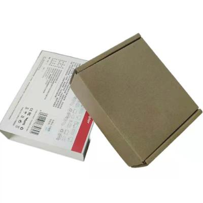 China Recyclable custom printed cardboard box cardboard paper blueteeth adaper corrugated rigid box for sale