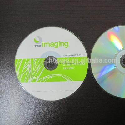 China Single layer blank CD with customized screen spot printing, 700MB/80MIN/52X for sale