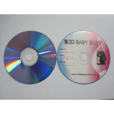 China Single layer blank disk with customized printing/4.7GB/120MIN/8X compensation for sale