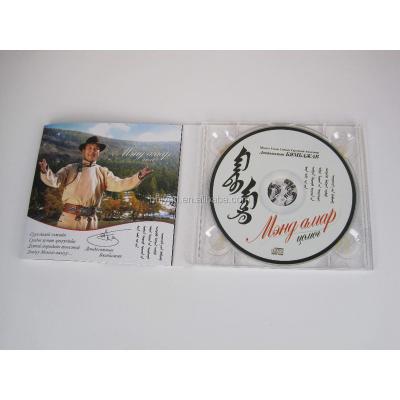 China CD Digipak, 750gsm cardbpard paper, UV spots, Matt Lamination, 20 page booklet, 4 panel 700MB shrink wrap for sale