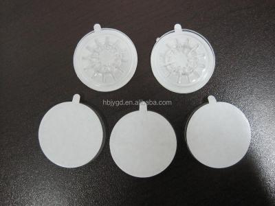 China CD Disc With Clear Spider CD DVD Hub Button Adhesive Backed Pack (PS Material) 700MB for sale