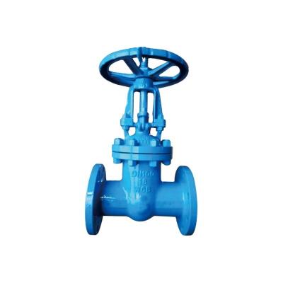 China Power Plant Kamroo Factory Direct Sale OEM ODM China Manufacturer High Pressure Forged Steel JIS 10K 1.6-6.4MP Wcb Flange Manual Gate Valve for sale