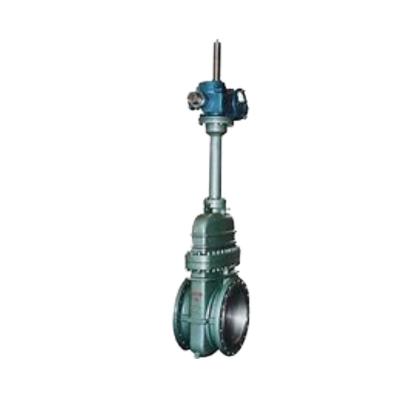 China Industrial Usage  Water Industrial Usage Household Usage All-Welded CF8/Large Diameter/Flanged/Hydraulic Actuator /Hot Sale/China  Factory/Industrial/High Performance Flat gate  Valve for sale