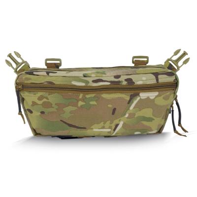 China Anti-theft Tactical Fanny Pack For Men Waist Bag Military Hip Belt Bumbag Outdoor Rise Fishing With Patch for sale