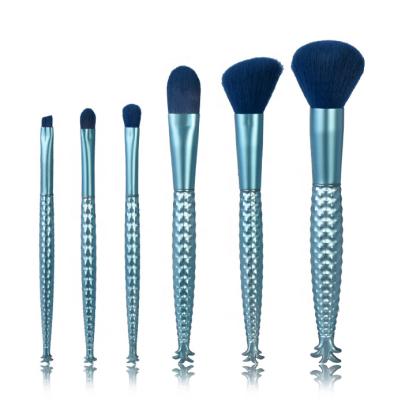 China Wholesale Custom Silky Soft Synthetic Hair Plastic Handle Makeup Brush Private Label Makeup Brush Set Makeup Tool for sale