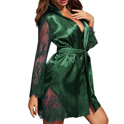 China Sexy QUICK DRY Silk Robes Women Sleepwear For Women Pajamas Shorts for sale