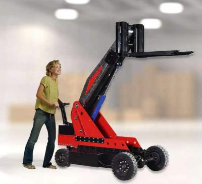 China Hotels China Factory Price Wholesale DC 48V 600kg 800kg Battery Operated Compact Mini Electric Forklift For Sale for sale