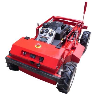 China AUTOMATIC REMOTE CONTROL CRAWLER 4-Stroke WALKING LAWN MOWER IN ORCHARD FARM for sale