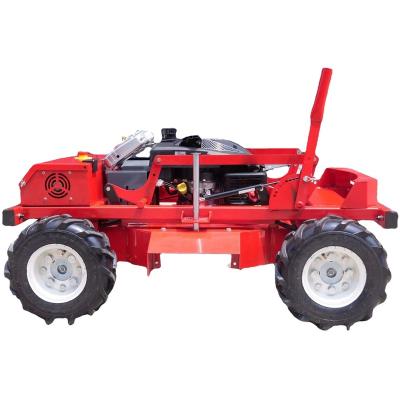 China CE Approval 4-Stroke Mulching Lawn Mower Remote Control Robot Lawn Mower For Farmer for sale