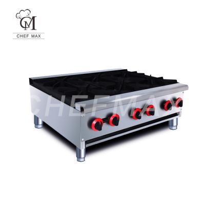 China Professional Hotel Countertop Burner Gas Cooker Oven Cooking Pot Stove Gas Stove for sale