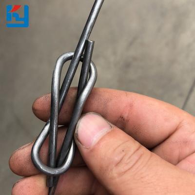 China Scooping Wire Factory Price Quick Tie Galvanized Cotton Wrapping Wire Double Loop Wire Ties for sale