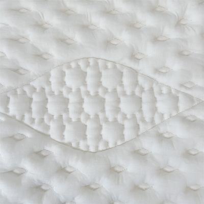 China Single Side Stretch Jacquard Mattress Fabric Diamond Thick Knitted Solid Polyester Fabric for sale