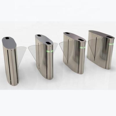 China Security Access Control Management Turnstile Flap Barrier Gate Qr Code Face Recognition Turnstile Qr Code Reader for sale