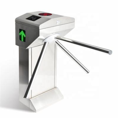 China Security Access Control Management 304 Stainless Steel Gate Access Control System Tripod Turnstile for sale