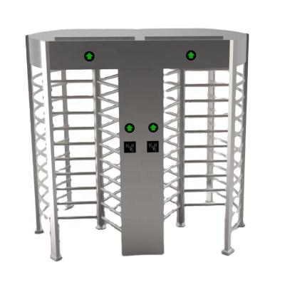 China Full Height Pedestrian Management Access Control Security Turnstile Rotor Revolving Door Access Control System for sale