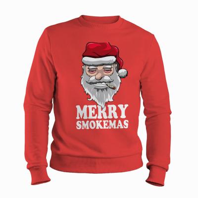 China Anti-wrinkle Christmas High Quality Custom Fashion 3D Digital Printed Pullover Men's Sweatshirt and Hoodie Custom Pullover Cotton 300g OEM&OD for sale