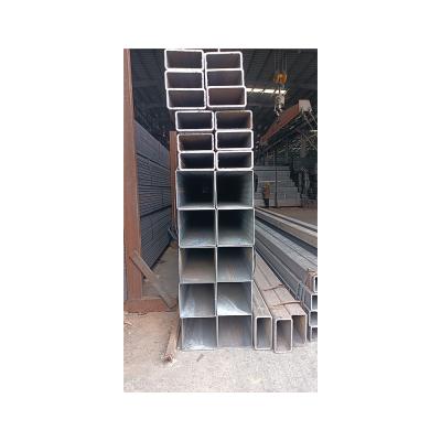 China Structural Tube New Multiple Works Square High Quality Carbon Steel Galvanized Square Tube Brackets for sale