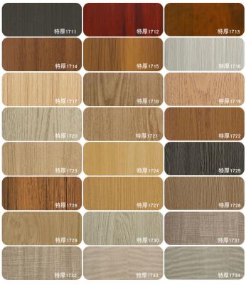 China Fireproof thickened wood grain stickers furniture renovation self-adhesive wallpaper for sale