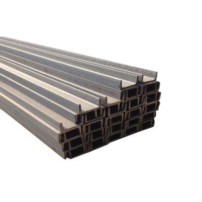 China Cold Rolled C Support System Galvanized Stainless Steel C Channel Steel Steel for sale