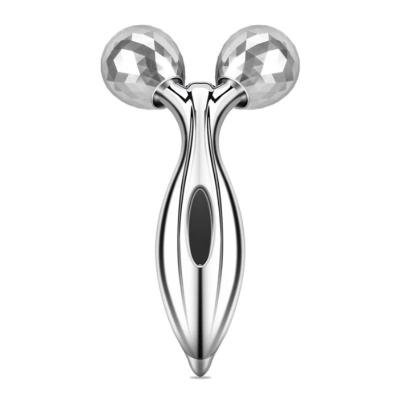 China 2021 Wholesale Anti-Puffiness Masajeador Facial 360 Rotate Anti Wrinkles Face Massager Tool Skin Slimming Lift Firming 3D Face Massager Roller for sale