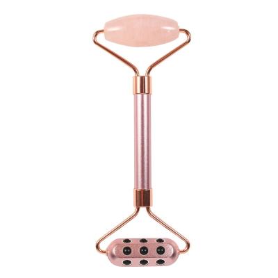 China Massage Type New Design Germanium Facial Roller Manual Jade Roller Face Slimming Germanium Beauty Massage Stick Spot for sale