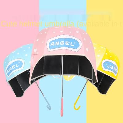 China Promotional Custom Cute Vintage Cartoon Print Fashion Dome Shape Kid Child Outdoor Rain Umbrella With Logo for sale