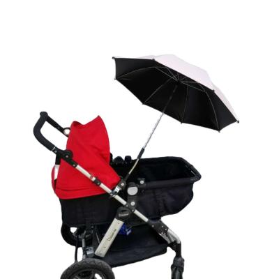 China 2022 New Design Bicycle Umbrella Windproof Rainproof Children With Baby Stroller Umbrella Protect Baby For Travel Foldable And Easy To Carry for sale