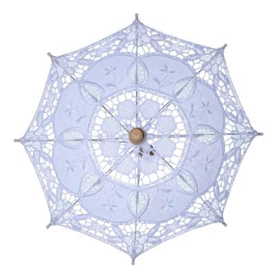 China Personalized White Ladies Fancy Umbrellas by Art Decor Wedding Umbrellas Decoration for sale