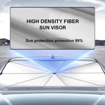 China Vintage Car Umbrella Windshield Sun Shade Sunscreen Umbrella For Cars Portable Umbrella for sale