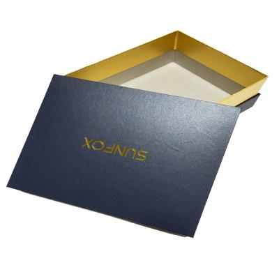 China Hot Selling Custom Packaging Recycled Gray Cardboard Specialty Paper Box Materials Gift Box With Logo And Pattern Printing for sale