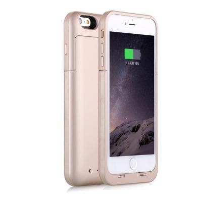 中国 New Power Bank Smart Rechargeable Portable External Cell Phone Battery Case For Iphone 6 Plus 販売のため