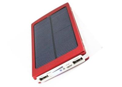 China Universal Portable Solar Power Bank 13000mAH 18650 Battery with Dual USB for sale