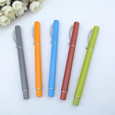 China office & School Pen Custom Color Metal Ball Pen With Cap For Students for sale