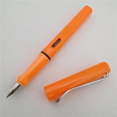 China Other Metals Grade Cheap Plastic Fountain Pen For School Students for sale