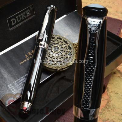 China Promotional/Office/School BLACK DUKE 619 NOBLE PRIEST MENTOR AND SILVER TRACKBALL PEN for sale