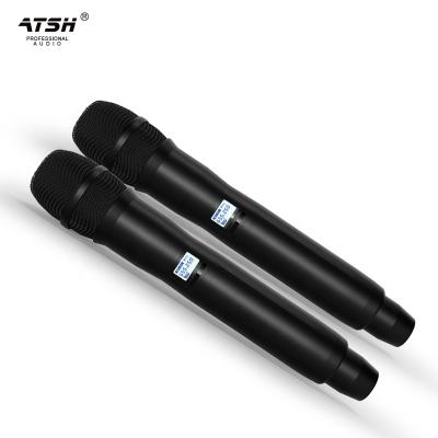 China Wholesale Professional Wireless Microphone Manufacturer AT-3600 Chinese Handheld Microphone 300 M U Section Adjustable Wireless Microphone for sale