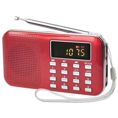 China Portable Flashlight Mp3 Player Thickness (only 2cm) Usb FM Radio Receiver en venta