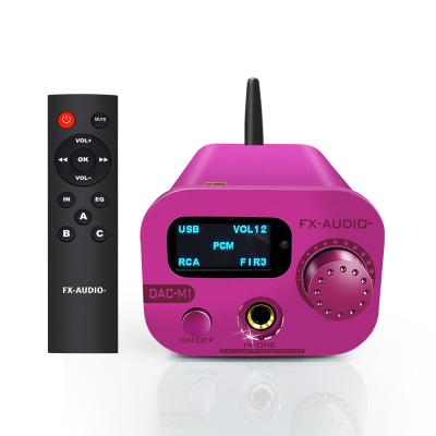 China Perfect sound dac FX-audio digital to analog audio converter with 6.35mm earphone amplifier and volume knob for sale