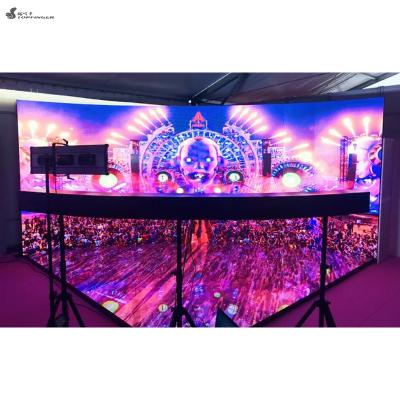 China Free Function P5 TFR High Quality Response P3.9 Stage Indoor Fast Indoor Rental LED Display Video Wall Rental LED Display for sale