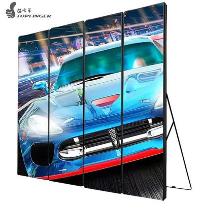 China Topfinger P3 P2.5 Mirror Advertising Signage Indoor Indoor Outdoor Poster Led Display Moving Poster Led Ad Display for sale