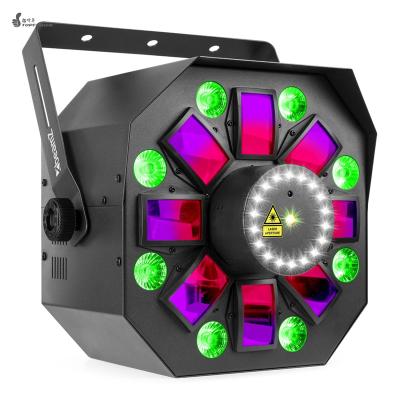 China TFR Good Quality Nightclub Disco Mini Beam Strobe Laser 3in1 Combined Led Stage DJ Strobe Stage Lighting From China Supplier 29.5*22.5*28.5cm for sale